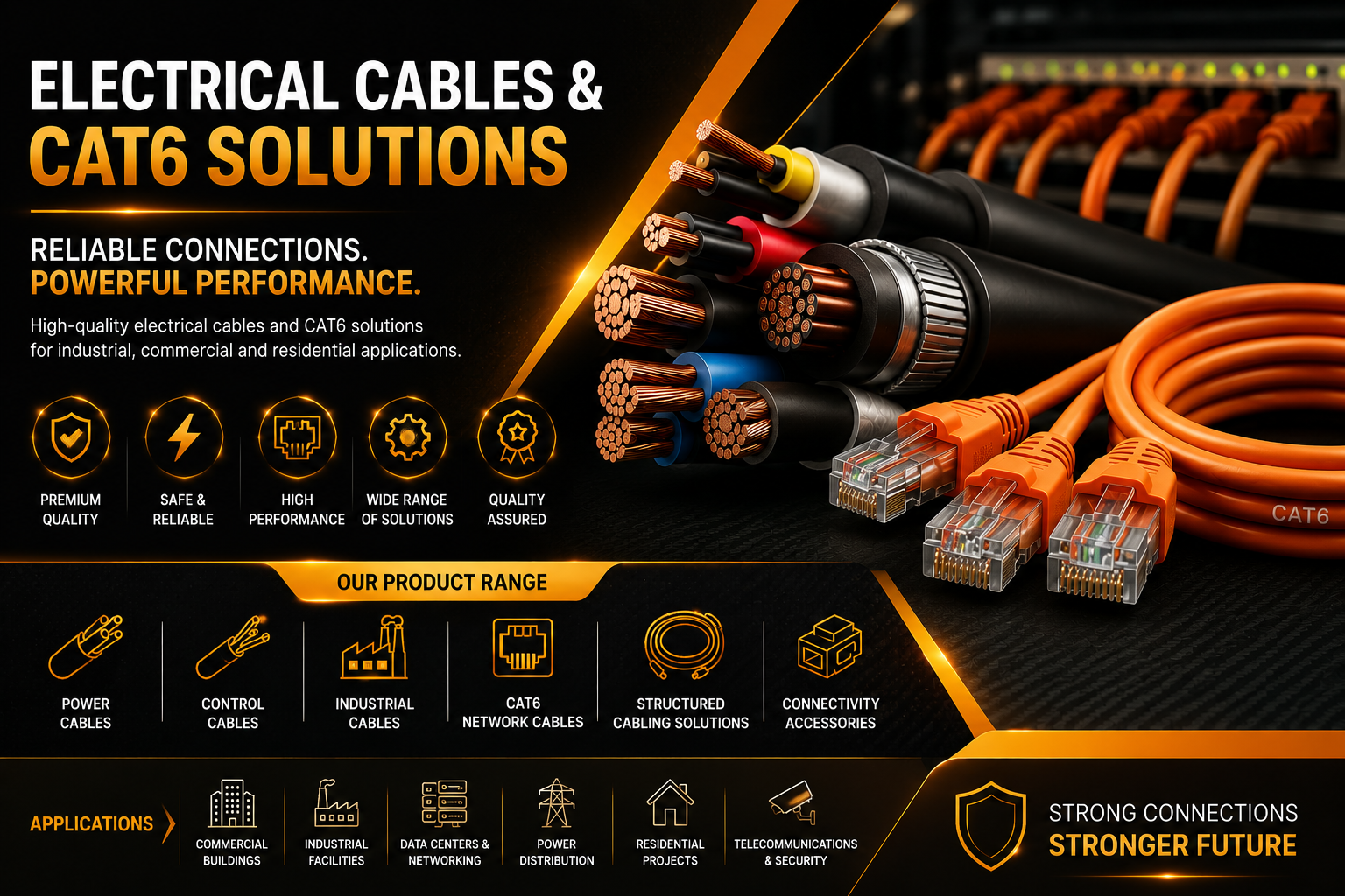 Power Cables & Networking